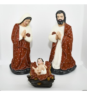 Nativity set hand painted...